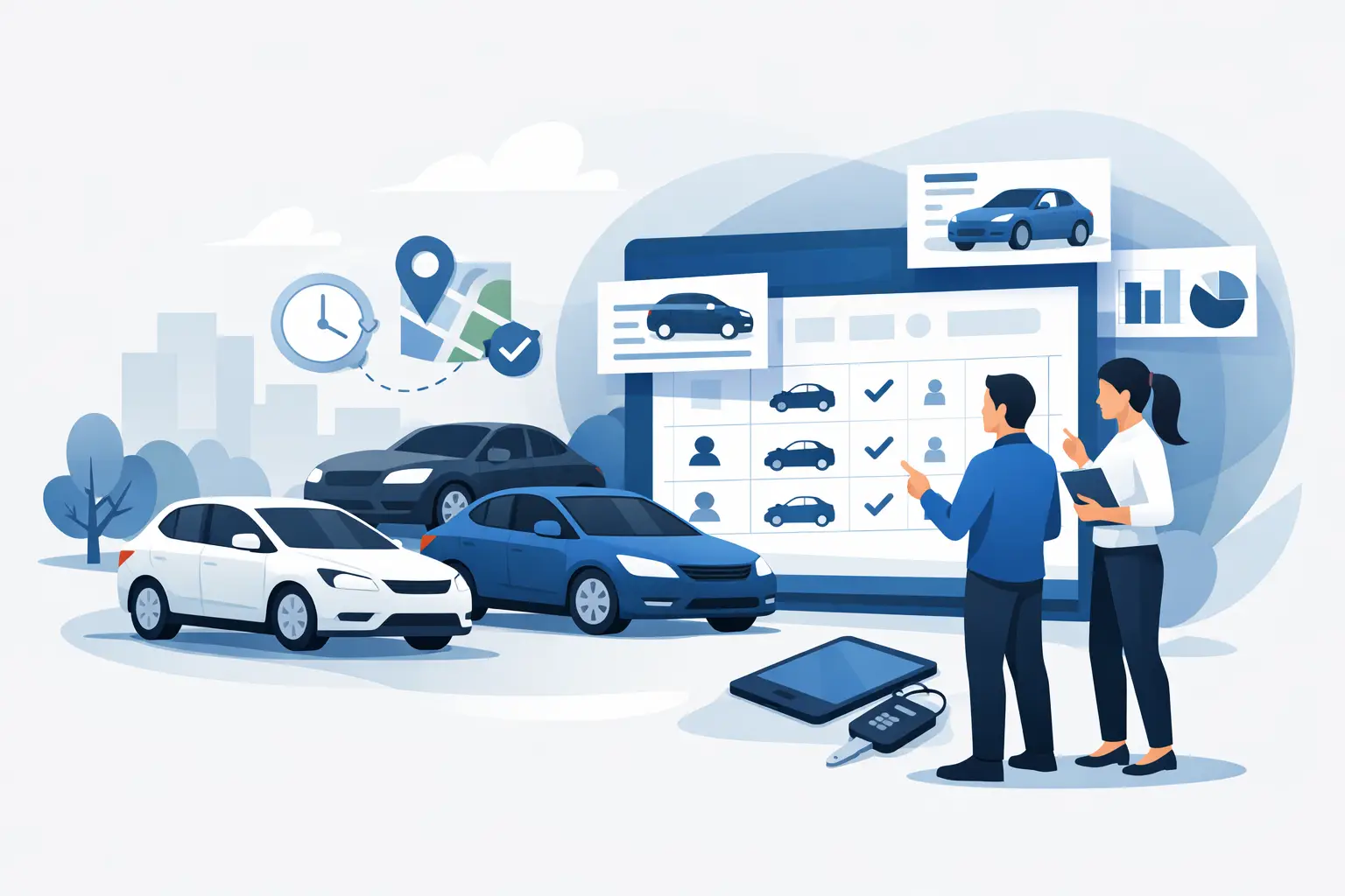 Poolfahrzeuge verwalten Software richtig wählen