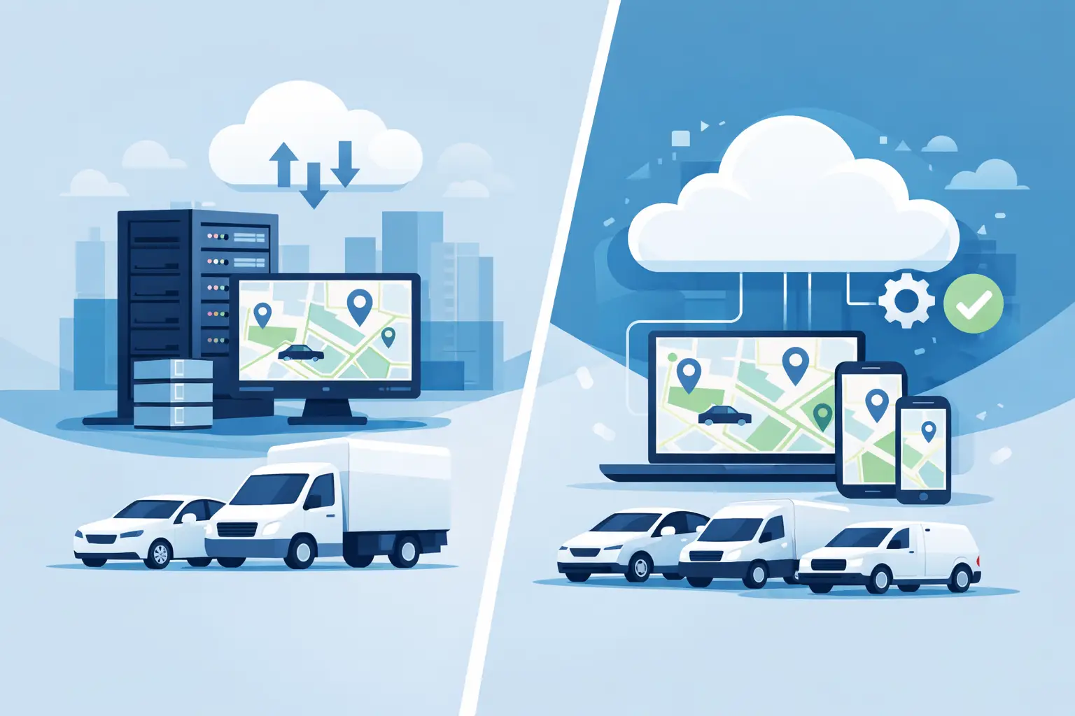 On-Premise oder SaaS Fuhrparksoftware?