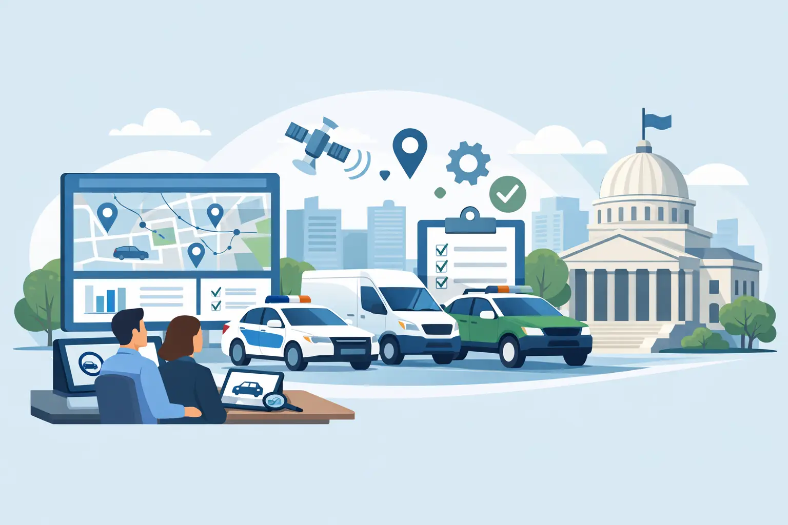 Fuhrparksoftware für Behörden richtig wählen